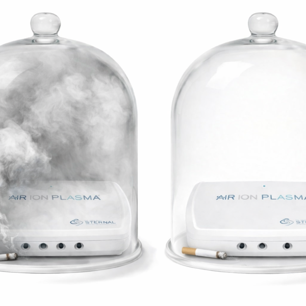 Jonizatory powietrza pod szklanymi kopułami